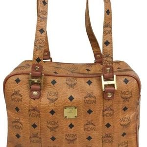 EUC | RARE | MCM Full Zip Shoulder Bag